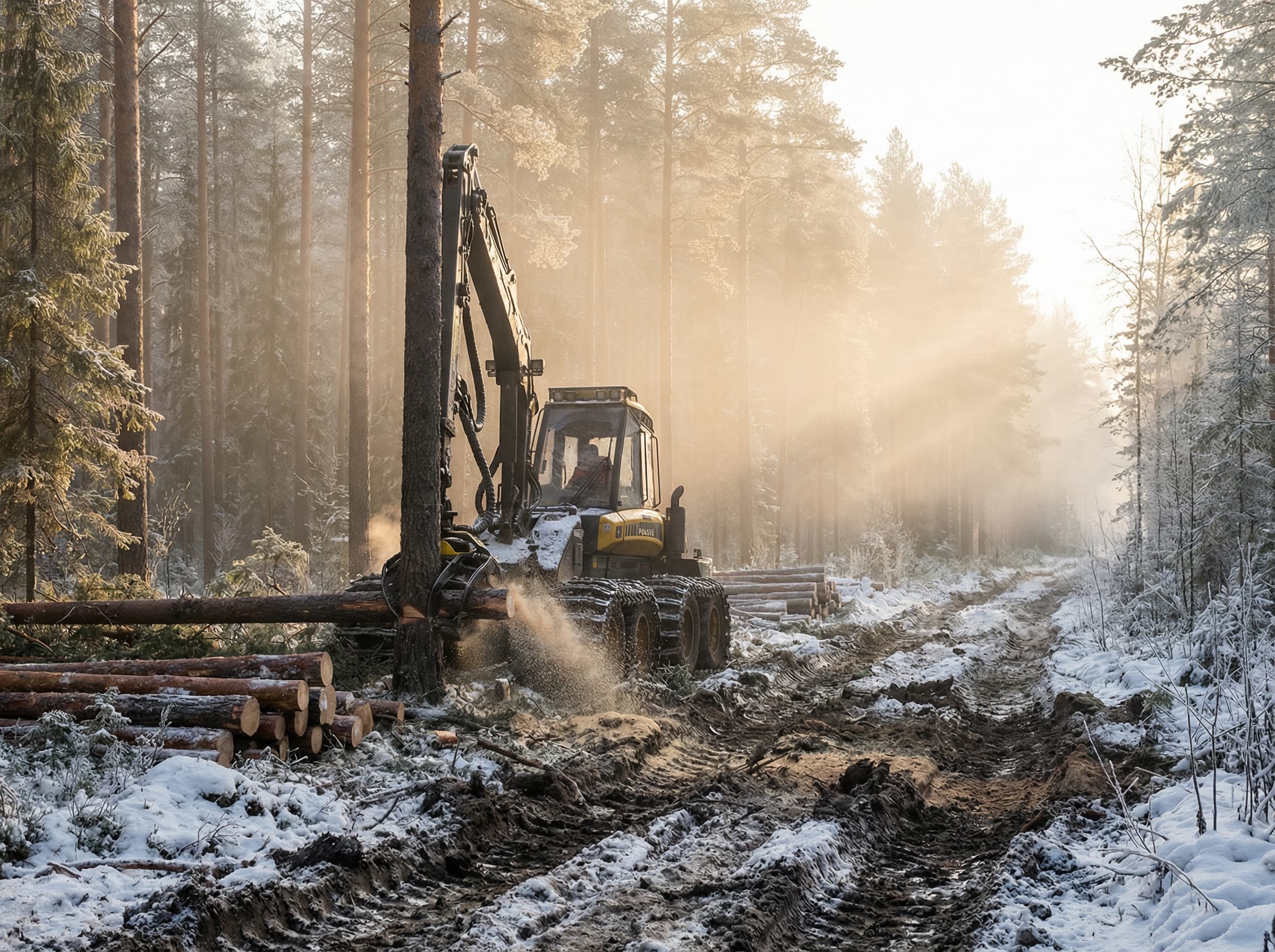 Лесозаготовка