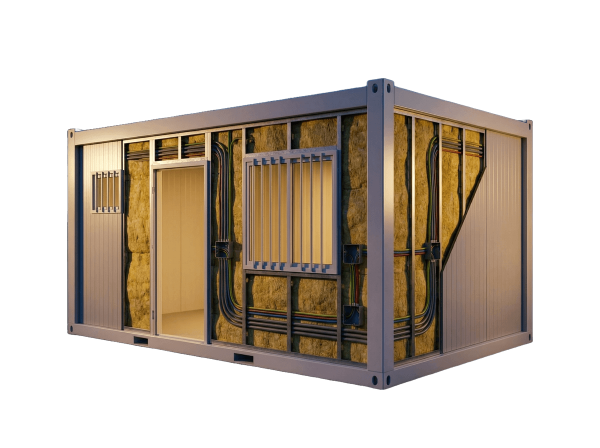 Конструкция модуля ПОЛИСНАБ